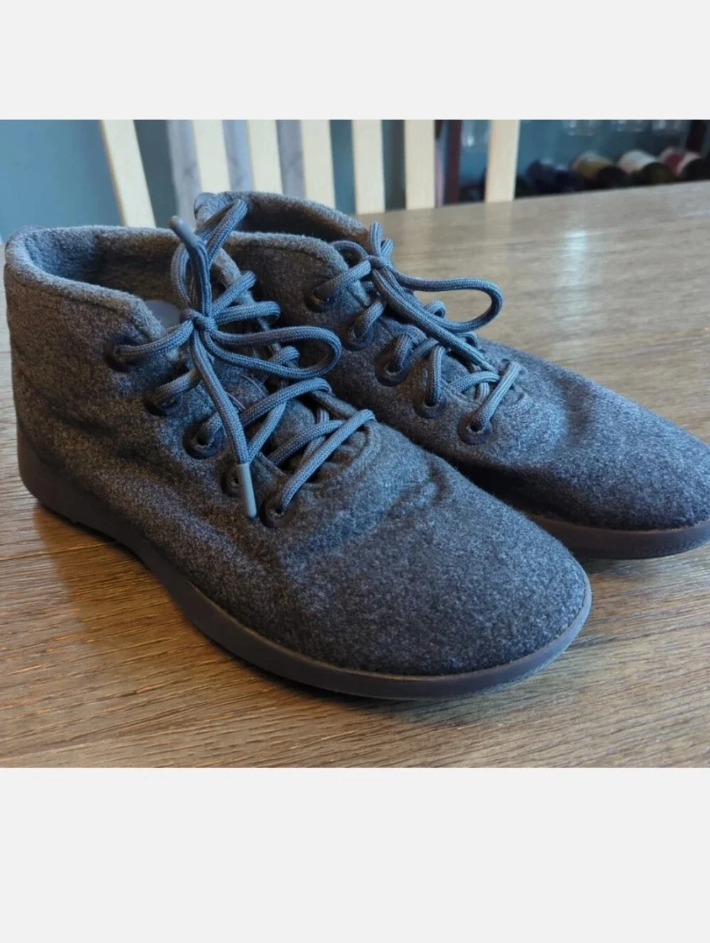 Allbirds WOOL Runner Up MIZZLES Mens Size 11 Navy Blue Athletic Shoes Sneakers